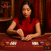Spinbara - Live Baccarat - Banker és Player Tétek