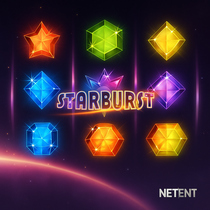 Spinbara - Starburst Slot - NetEnt Klasszikus